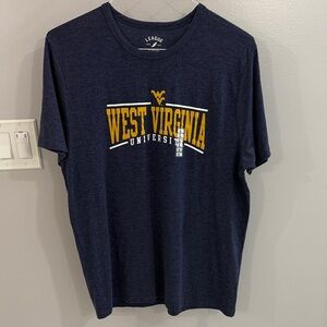 League Men's Blue West Virginia University Tee